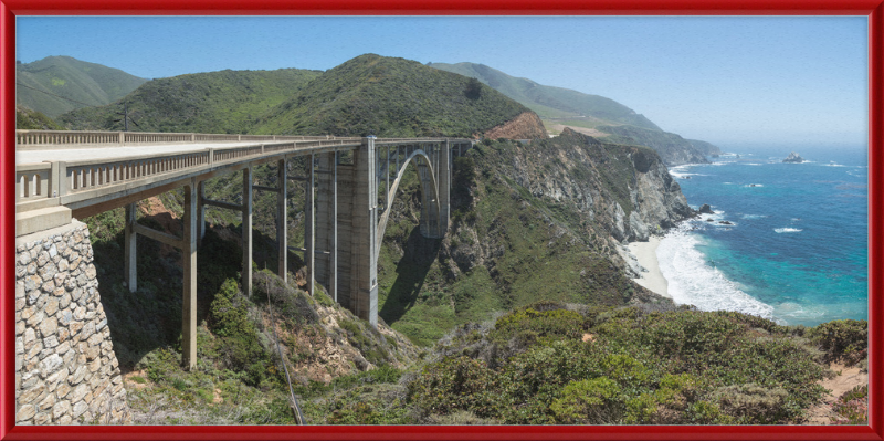 The Bixby Creek Canyon Bridge - Great Pictures Framed