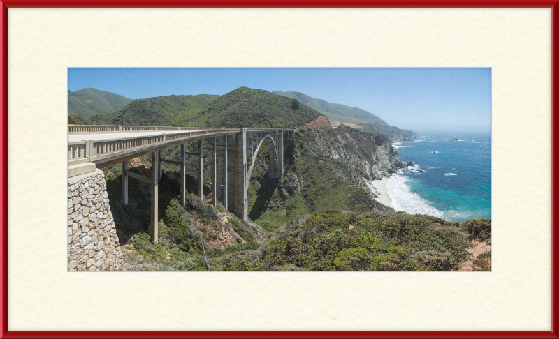 The Bixby Creek Canyon Bridge - Great Pictures Framed