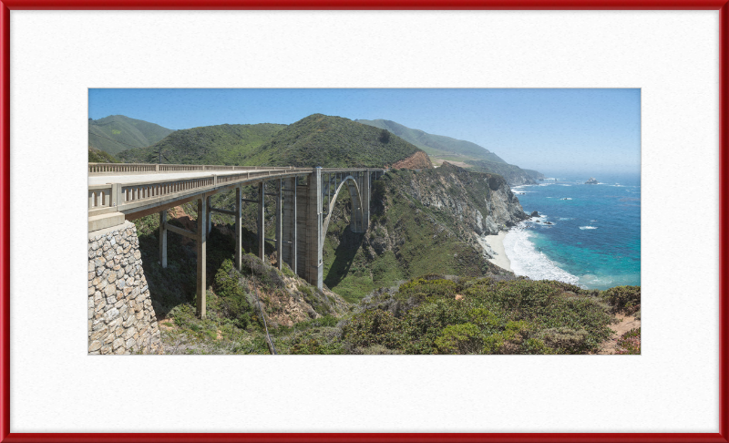 The Bixby Creek Canyon Bridge - Great Pictures Framed