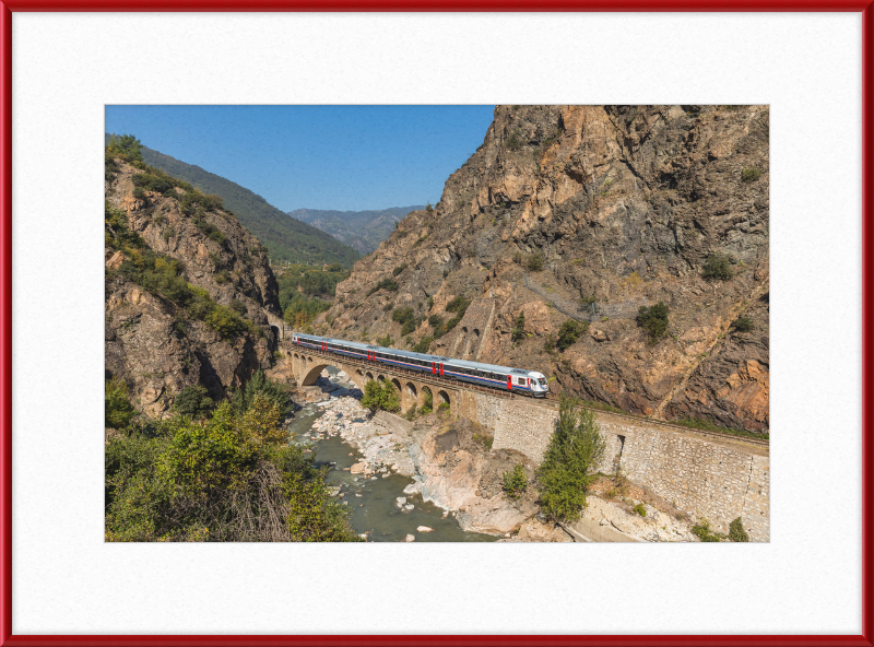 A Train between Bolkuş and Karabük - Great Pictures Framed