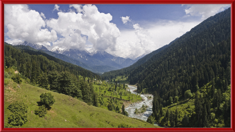 Pahalgam Valley - Great Pictures Framed