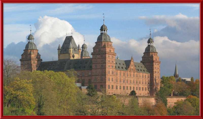 Schloss Johannisberg (Aschaffenburg) II - Great Pictures Framed
