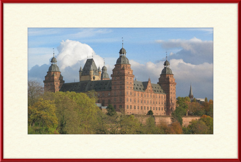 Schloss Johannisberg (Aschaffenburg) II - Great Pictures Framed