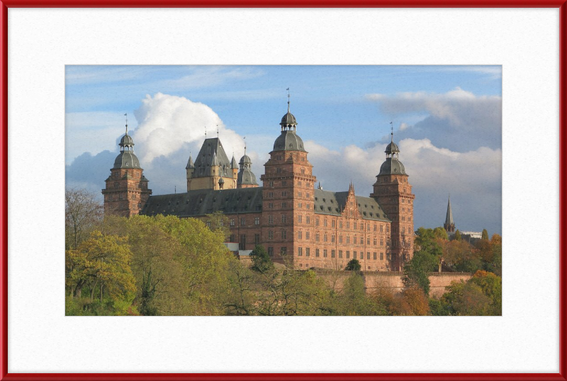 Schloss Johannisberg (Aschaffenburg) II - Great Pictures Framed