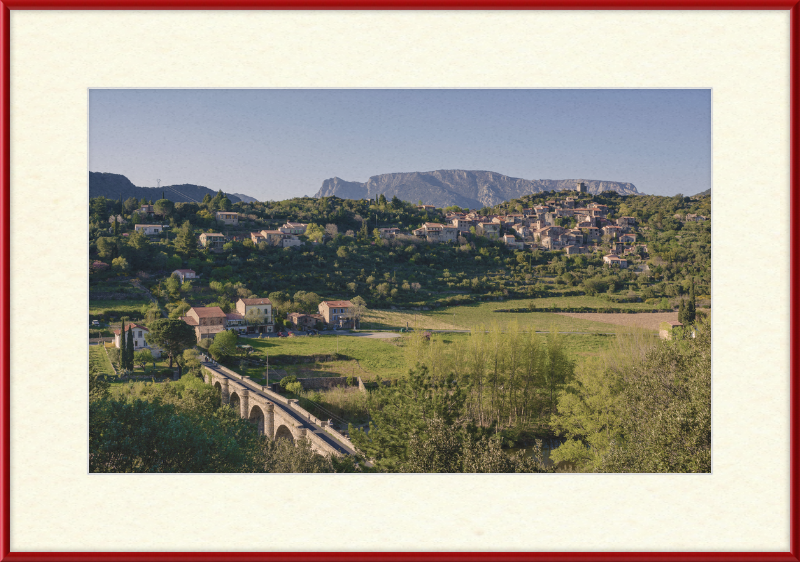 Village of Vieussan, Hérault, France - Great Pictures Framed