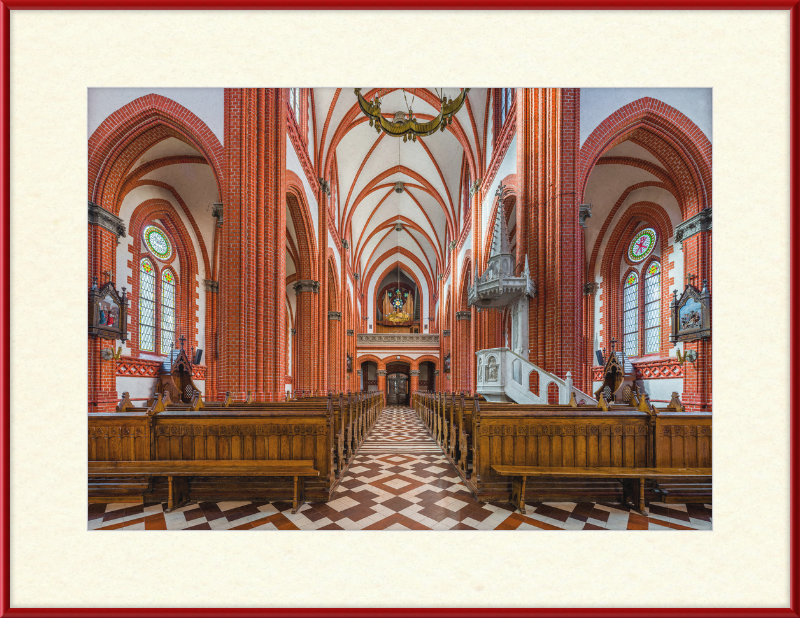 The Interior of the Church of Saint Marie in Palanga, Lithuania - Great Pictures Framed