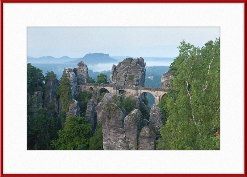 The Bastei Bridge - Great Pictures Framed
