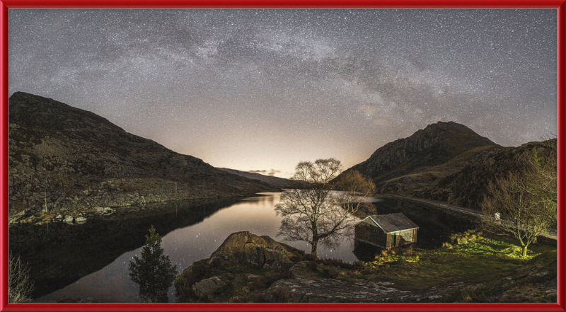 Llyn Ogwen Milky Way - Great Pictures Framed