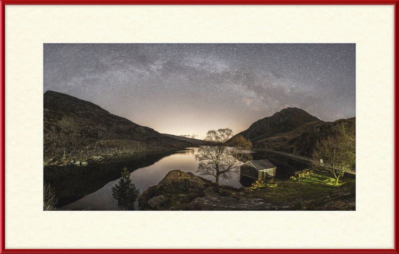 Llyn Ogwen Milky Way - Great Pictures Framed