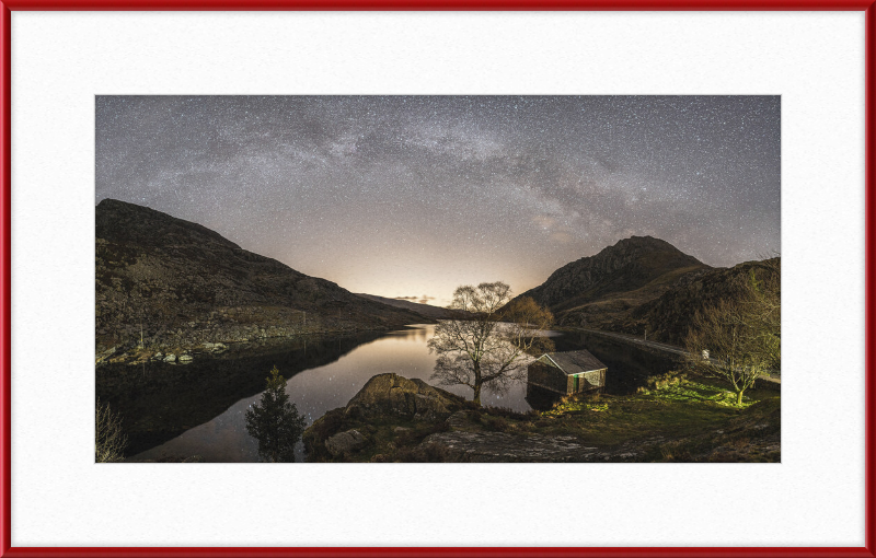 Llyn Ogwen Milky Way - Great Pictures Framed
