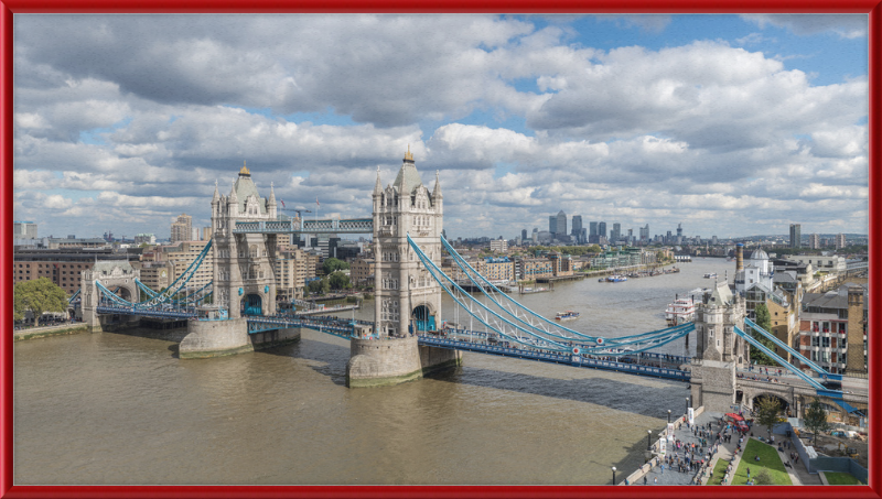 Tower Bridge from London City Hall - Great Pictures Framed