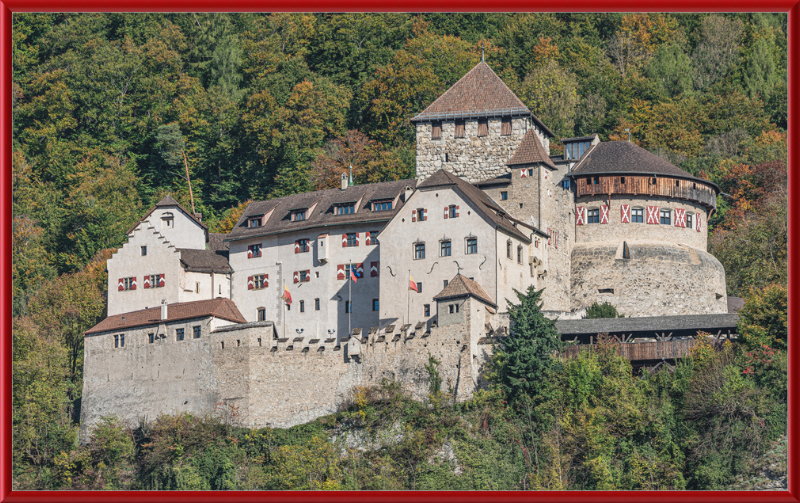 Vaduz Castle - Great Pictures Framed