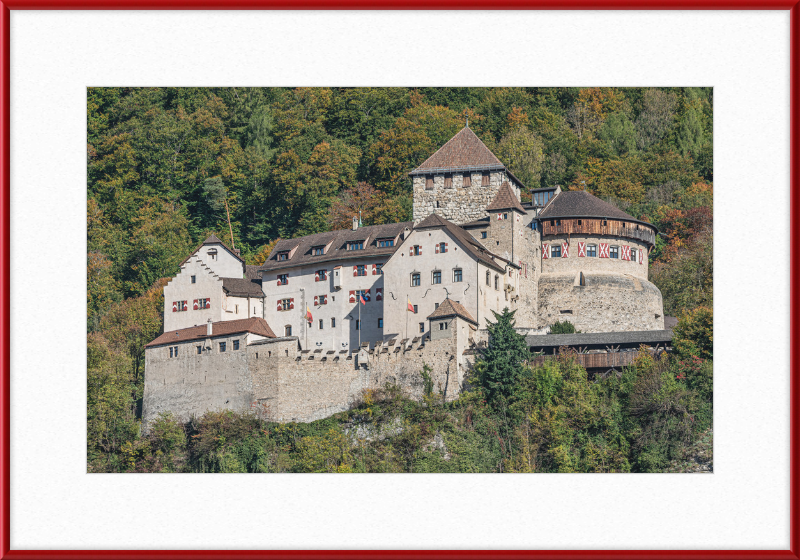 Vaduz Castle - Great Pictures Framed