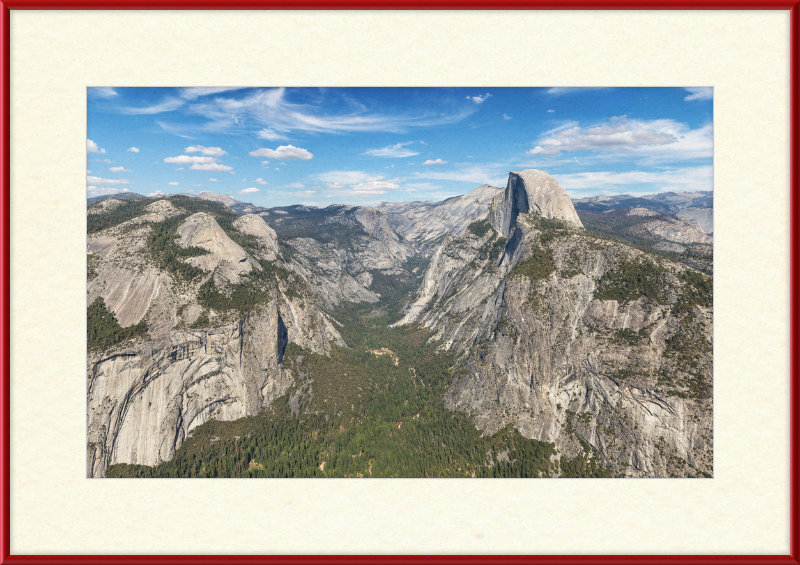 Half Dome in Eastern Yosemite Valley - Great Pictures Framed