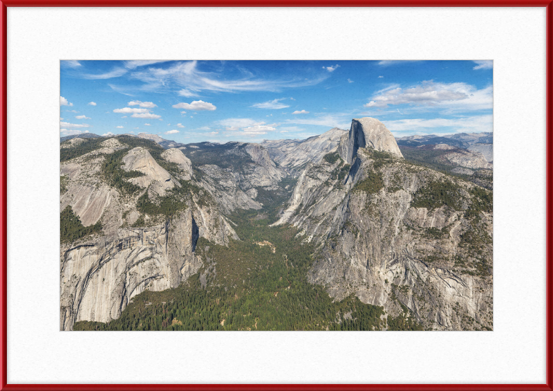 Half Dome in Eastern Yosemite Valley - Great Pictures Framed