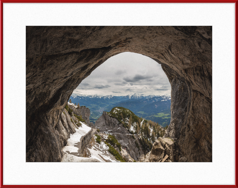 Eisriesenwelt Cave in Austria's Tennen Mountains - Great Pictures Framed