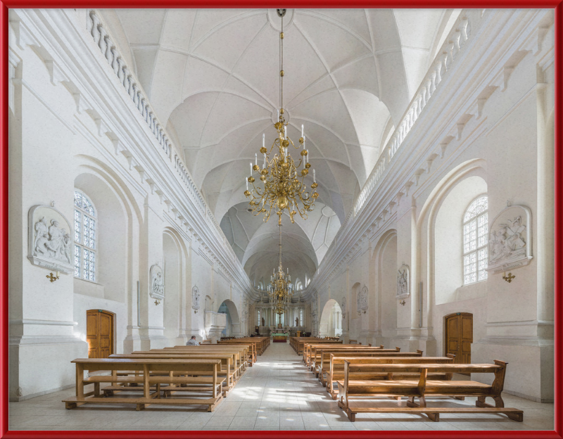 Šiauliai Cathedral Interior - Great Pictures Framed