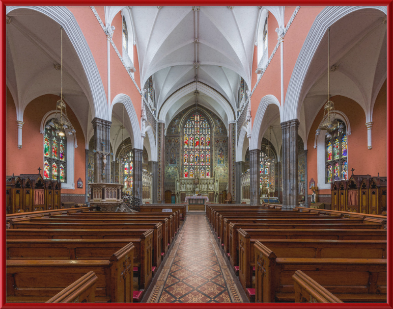 St Patrick's Church Nave 2, Dundalk, Ireland - Great Pictures Framed