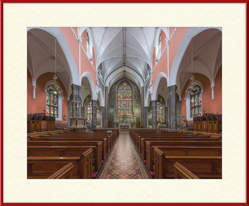 St Patrick's Church Nave 2, Dundalk, Ireland - Great Pictures Framed