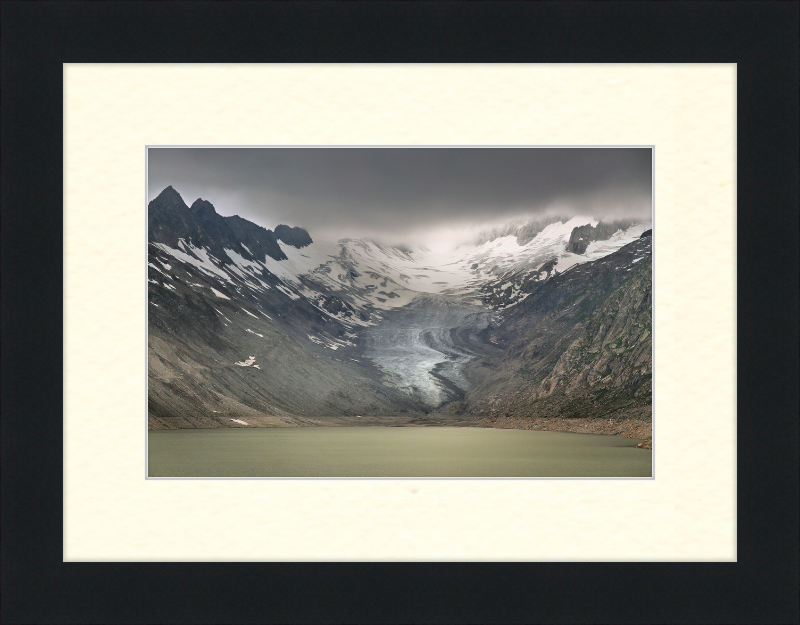 Oberaargletscher from Oberaar - Great Pictures Framed