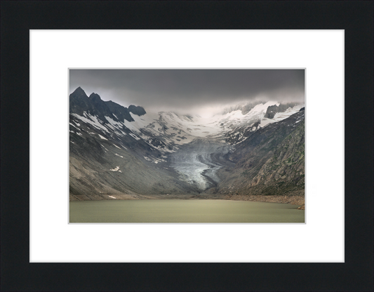 Oberaargletscher from Oberaar - Great Pictures Framed