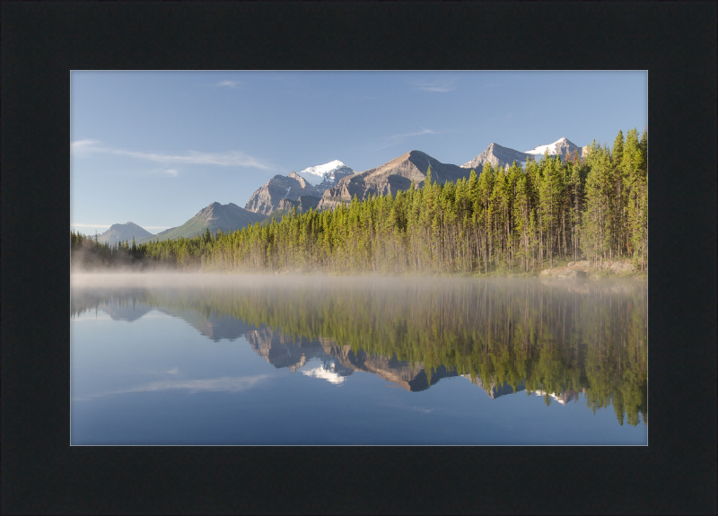 Herbert Lake along the Icefields Parkway - Great Pictures Framed