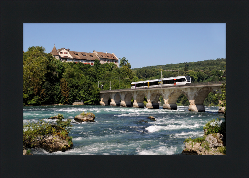 Stadler GTW Thurbo Rheinfall - Great Pictures Framed