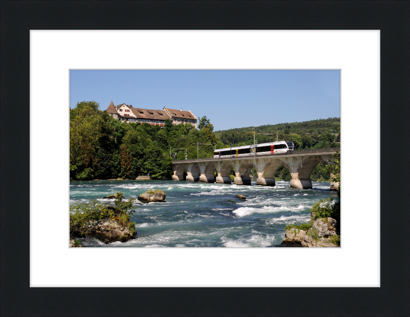 Stadler GTW Thurbo Rheinfall - Great Pictures Framed