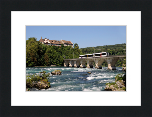Stadler GTW Thurbo Rheinfall - Great Pictures Framed