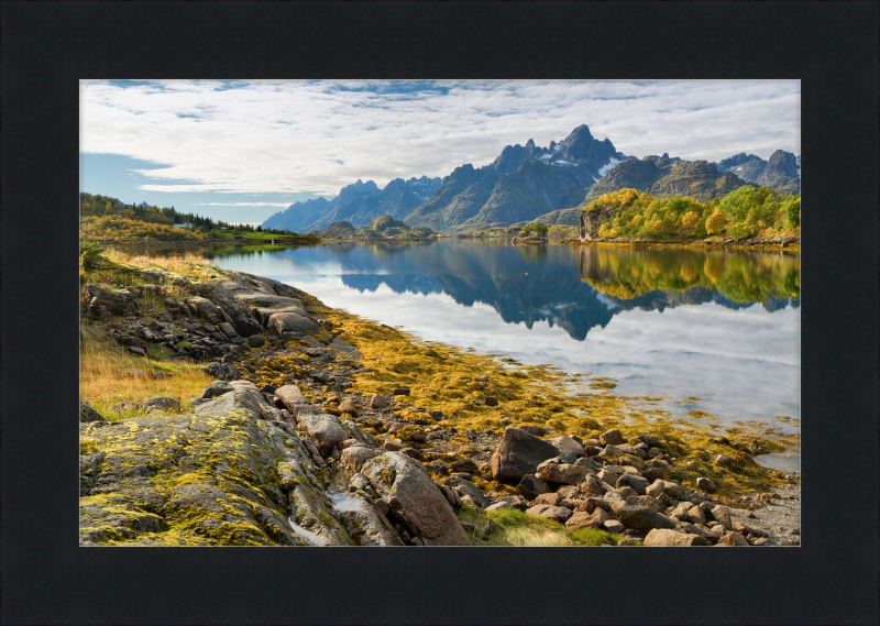 Afternoon at Raftsundet, Hinnøya - Great Pictures Framed