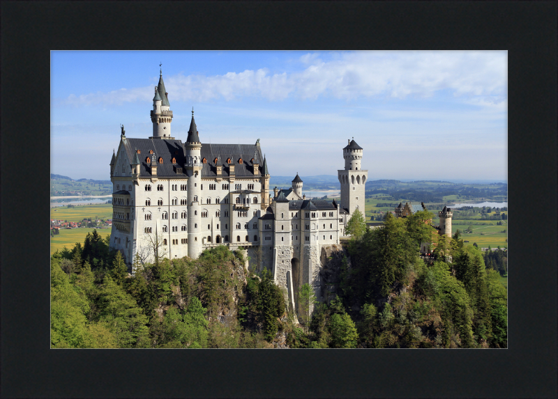 Neuschwanstein Castle from Marienbrücke - Great Pictures Framed