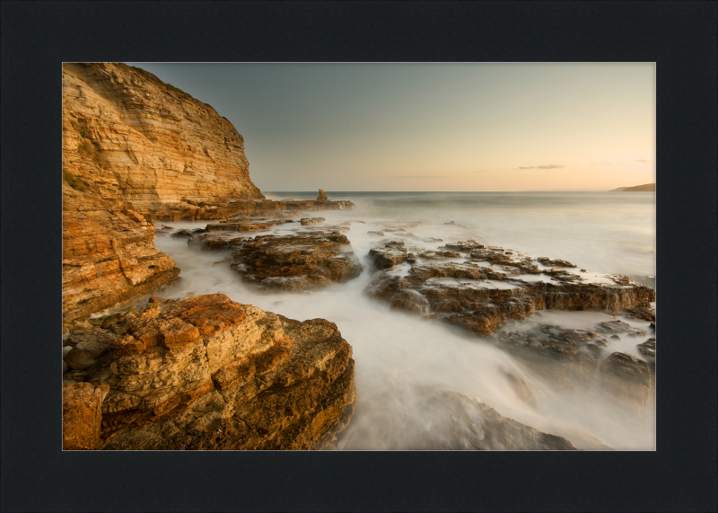 The Cliffs Surrounding Clifton Beach in Cape Town, South Africa - Great Pictures Framed