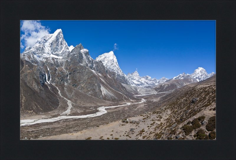 The Mountains Near Pheriche - Great Pictures Framed