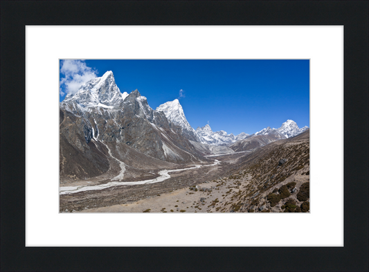 The Mountains Near Pheriche - Great Pictures Framed