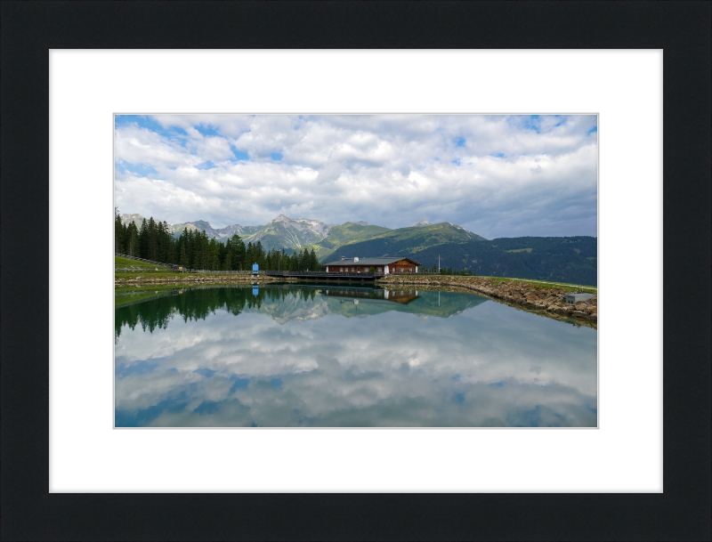 Bergeralm in Summer - Great Pictures Framed