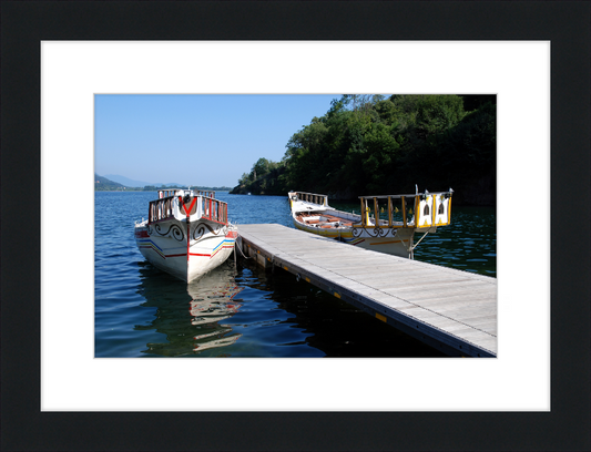 Two Boats in Mergozzo - Great Pictures Framed