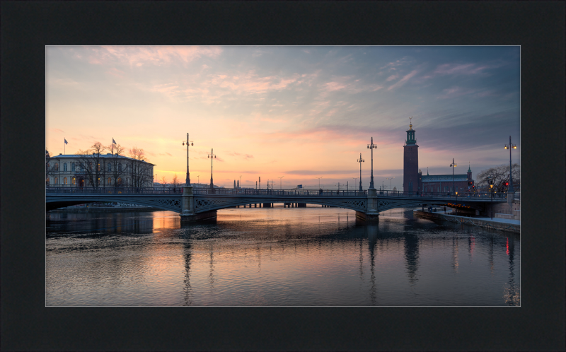 Vasabron Vasa Bridge, Stockholm, Sweden - Great Pictures Framed