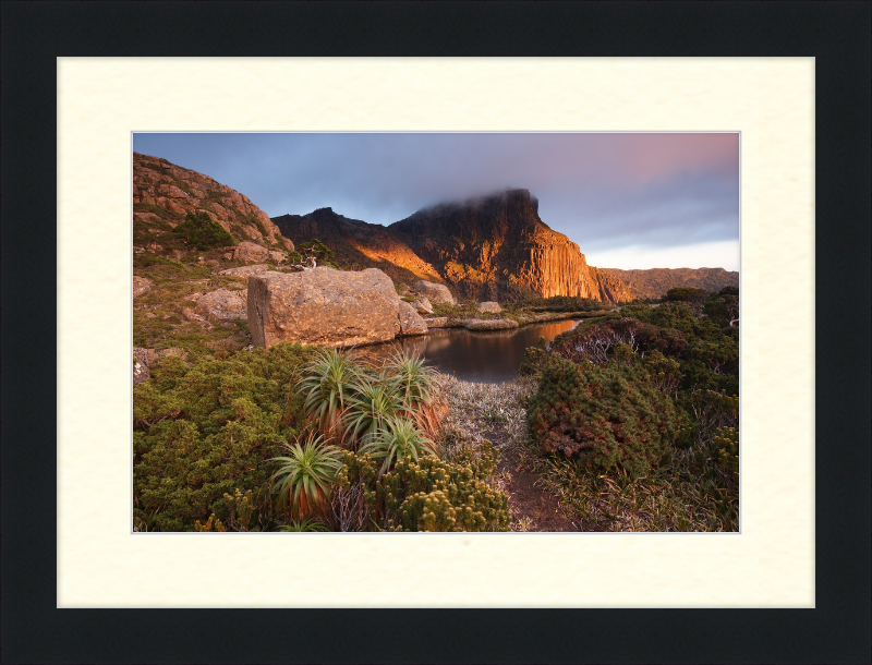 Mt Anne from High Shelf Camp - Great Pictures Framed