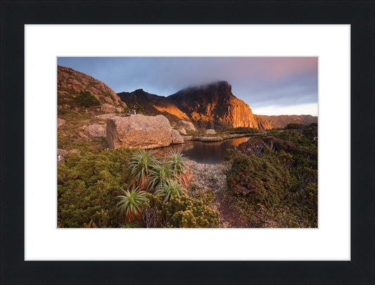 Mt Anne from High Shelf Camp - Great Pictures Framed