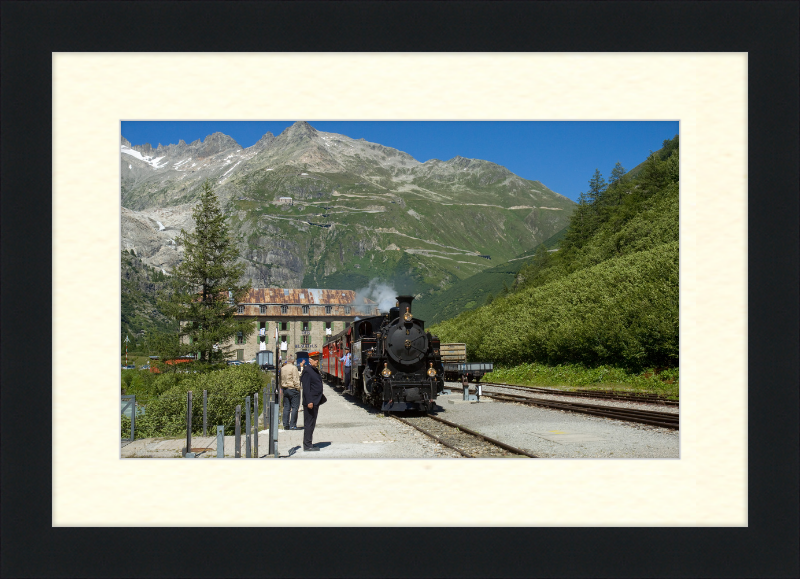 DFB HG 3-4 Gletsch - Great Pictures Framed