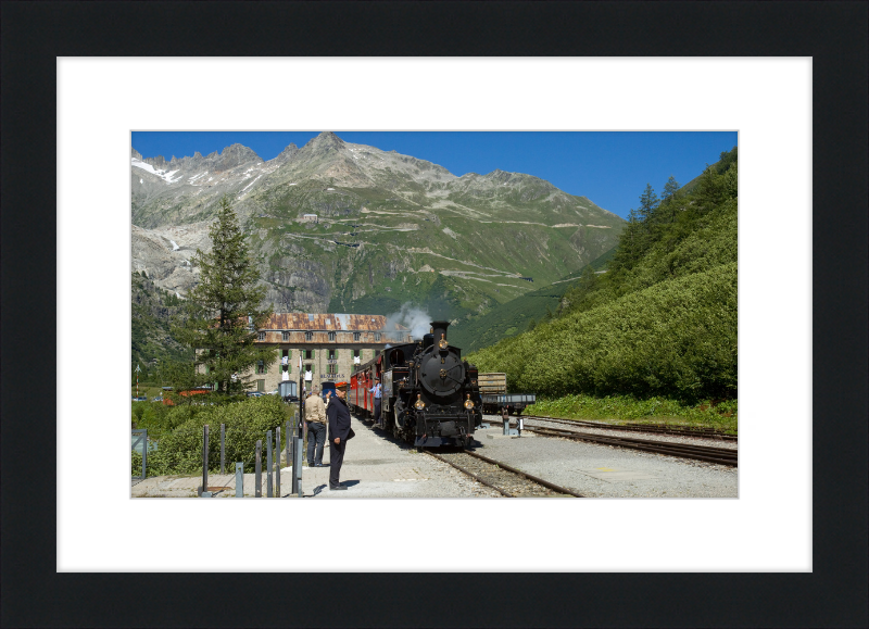 DFB HG 3-4 Gletsch - Great Pictures Framed