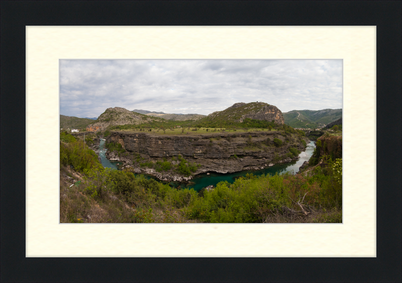Moraca River,North of Podgorica, Montenegro - Great Pictures Framed