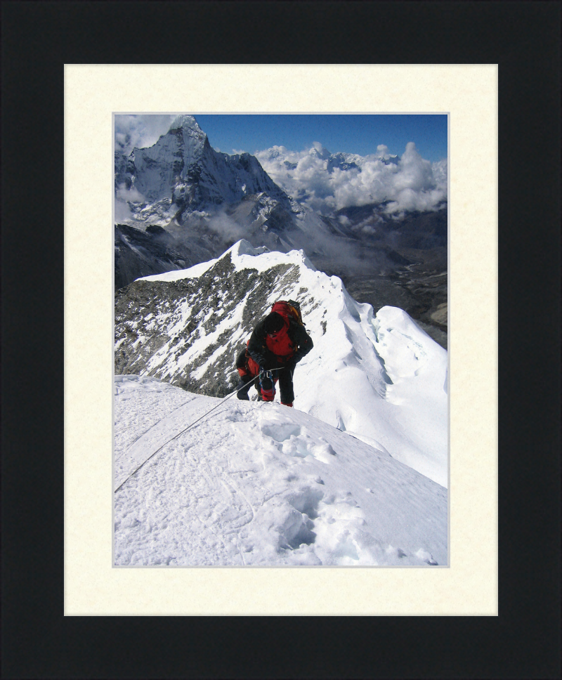 Summitting Island Peak - Great Pictures Framed