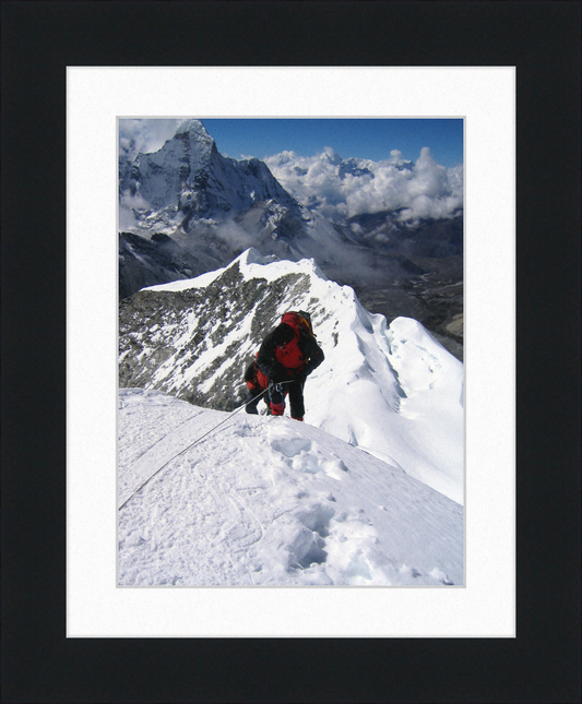 Summitting Island Peak - Great Pictures Framed