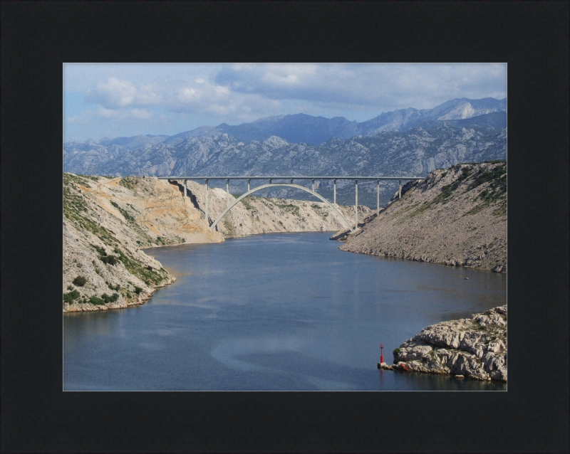 Maslenica Bridge - Great Pictures Framed