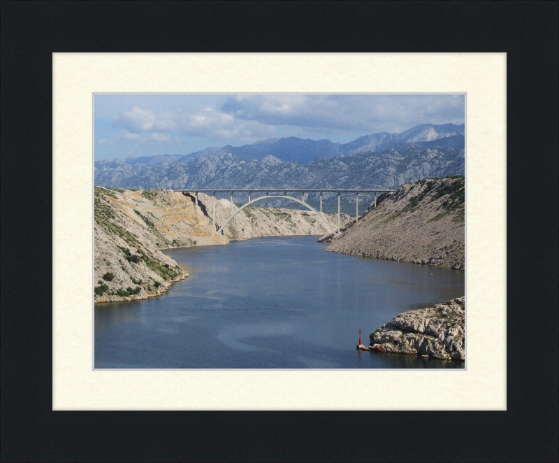 Maslenica Bridge - Great Pictures Framed