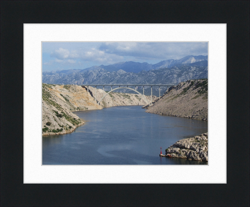 Maslenica Bridge - Great Pictures Framed