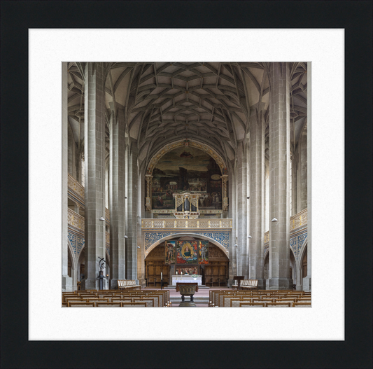 MarienkircheHalle Innenraum - Great Pictures Framed