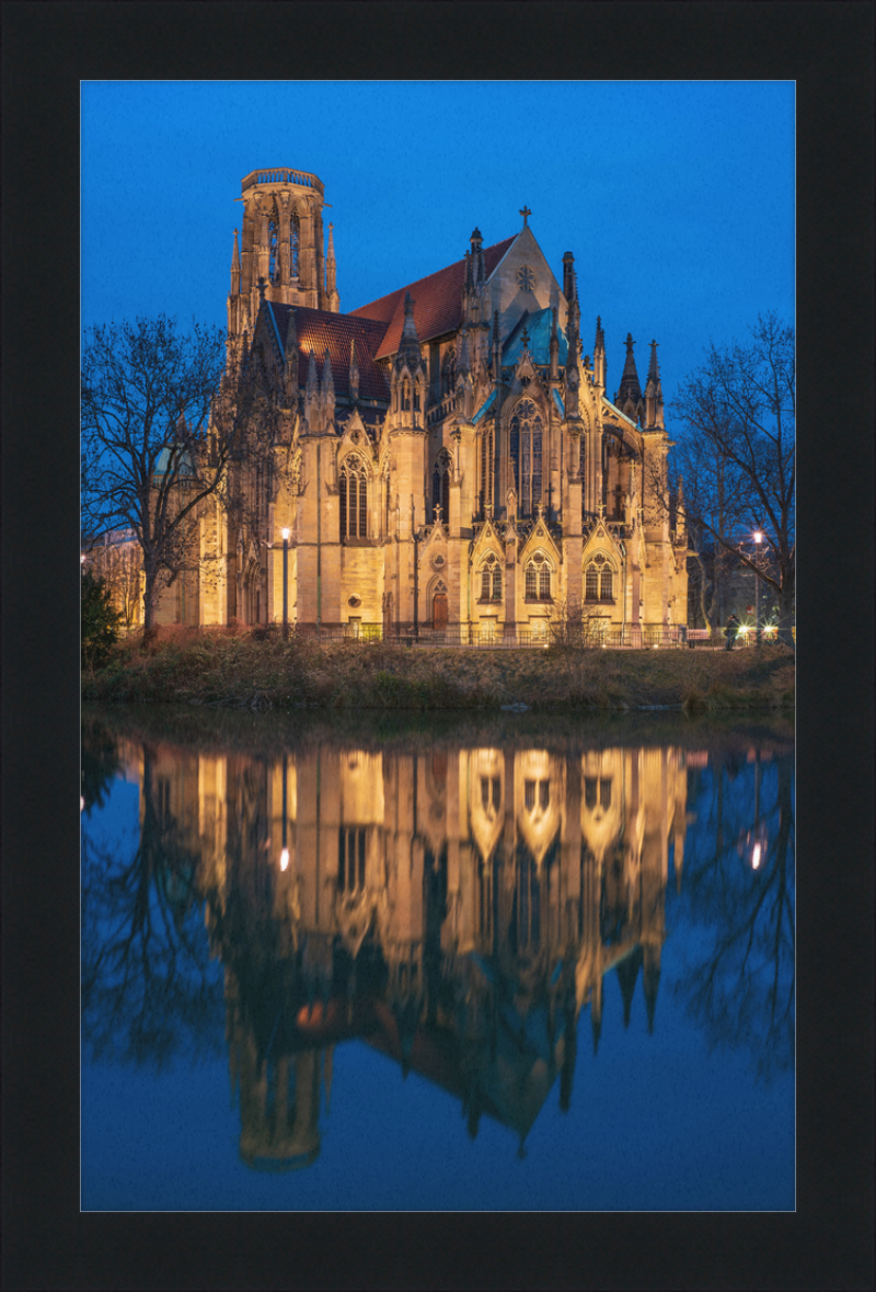 St. John's Church in Stuttgart - Great Pictures Framed