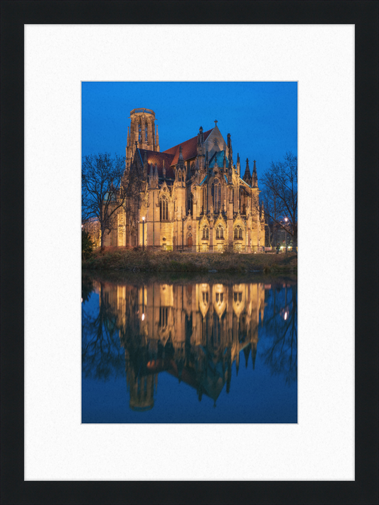 St. John's Church in Stuttgart - Great Pictures Framed